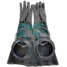 Sandblasting Gloves Sandblaster Parts 60cm with O Rings for Sandblast Cabinet