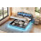 6ft Super King Upholstered Bed Frame with Hydraulic Storage 8