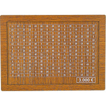 (3000 Euros) Wood Bank For Money Saving Kids Adults Money Bank Money Box With Counter
