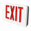LED Emergency Exit Sign 1000mAh Red AC85-265V IP30 1