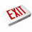 LED Emergency Exit Sign 1000mAh Red AC85-265V IP30 3