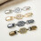 Creative Rhinestones Sweater Holder Clip Elegant-Silver 5
