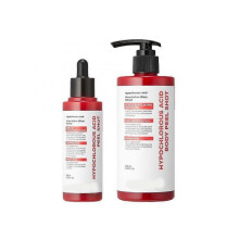 (2set)Hypochlorous Acid Rice Peel Shot for Face Body Gentle Exfoliating Serum for Dead Skin Cells Pore Care Blackheads Excess Sebum Control