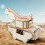 Wooden Tank Car Set For Kids To Assemble And Learn Basic 2