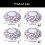 Washable Waterproof Round Shape Pet Bed Cover-Light Grey L 4