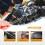 100pc Plastic Rivets Fastener Fender Bumper Push Clips W / Removal Tool for - RIpj 5