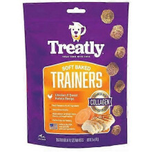 Treatly Soft Baked Trainers Dog Treats, Chicken & Sweet Potato, 5 Ounces