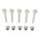 5pc Auger Shear Bolt Lock Nut Kit 19M7834/14M7397 1