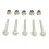 5pc Auger Shear Bolt Lock Nut Kit 19M7834/14M7397 14