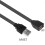 (10cm, straight head) Versatile USB 2.0 Extension Cable with 90-Degree Head for UK Office and Home Electronics 2