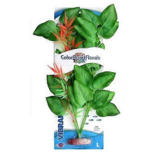 Blue Ribbon Pet Products Colorburst Florals Marshwood Aquarium Plant, Green, Large