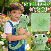New Lizard Tom Green Lizard Simulation Plush Toy Doll