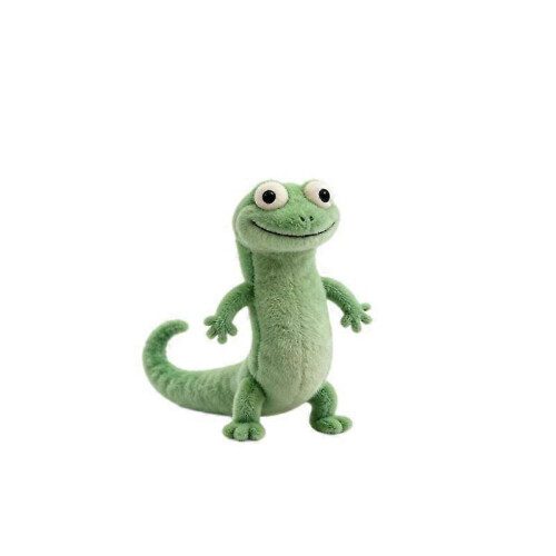 New Lizard Tom Green Lizard Simulation Plush Toy Doll 2