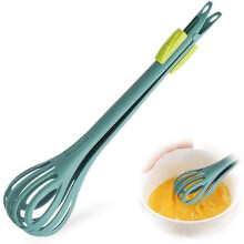 Nylon Multifunction Manual Whisk for Coffee and Hot Chocolate, Soft-Handle Kitchen Tool