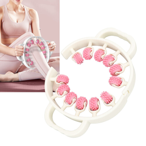 Circular Leg Clamp Massager PP 544g/19.2oz Pink