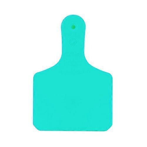 Y-Tex Blank Calf Y-Tag Ear Tags Turquoise 25's, 1 Count