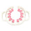 Circular Leg Clamp Massager PP 544g/19.2oz Pink 2