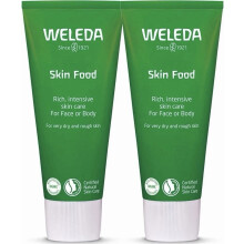 2x Weleda Skin Food For Dry And Rough Skin 75ml Lotion Moisturiser - Twin Pack