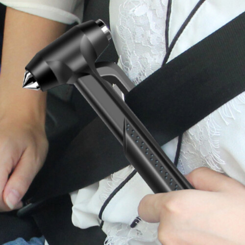 Car Safety Hammer Model:X Size12.0cm Cap:N/A Black 2