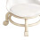 Kids Roller Step Stool Low Backrest White 1