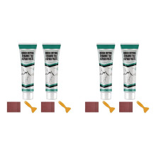 4X Fliesen- und Marmor-Reparaturpaste, Wasserdichter Badezimmer-Wannenboden, Keramik-Risskleber, Universelles Keramik-Risse-Reparaturwerkzeug