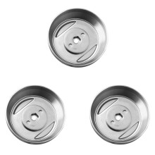 3X Stainless Steel Grass Cover Guard Blade Base Garden Electric Lawn Mower Knives Accessories Wireless Charging Trimmers