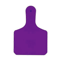 Y-Tex Blank Calf Y-Tag Ear Tags Purple 25's, 1 Count