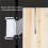 2X Upgraded Featherboard Safety Device Stackable Feather Board Fits Most Standard , T-Slots, T-Rails  Table Saws,White 5