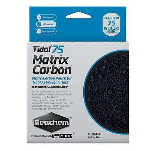 Seachem Laboratories Tidal Matrix Activated Carbon Media, 1 Each/190 ml