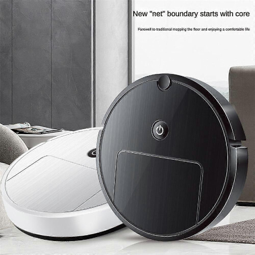 (white) New Intelligent Sweeping Robot Sweeping And Dragging Integrated Fully Automatic Vacuum Cleaning And Mopping Machine 2