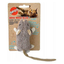 Spot House Mouse Helen Catnip Toy - Assorted Colors, 1 Count (4" Long)