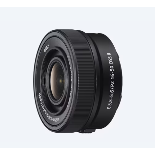 Sony Sony SEL E 16-50mm f/3.5-5.6 PZ OSS objektiv version 2 - sort 2