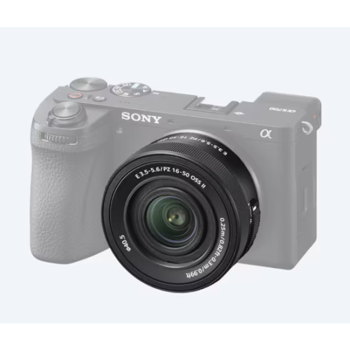 Sony Sony SEL E 16-50mm f/3.5-5.6 PZ OSS objektiv version 2 - sort