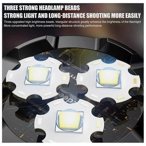 Mini Tactical LED Torch Super Bright Pocket Camping Flashlight USB Rechargeable 2