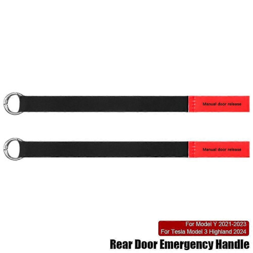 High Quality Car Door Emergency Handle Extended Door Release Emergency Safety Pull Rope Ergonomic Modern