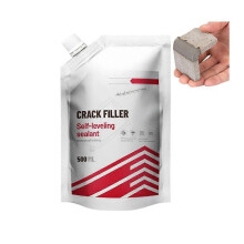 (Gray) 500ml Concrete Crack Filler Gray Concrete Crack Repair Filler Floor Patch Repair