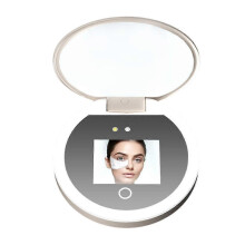 Smart sunscreen detection mirror camera UV test mirror simple portable LED light