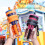 (Orange)High-quality Water Cup Large Capacity High Temperature Resistant Plastic Straw Cup Portable Handle Tea Bin Summer Cup 3
