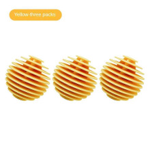(yellow) 3 PCS Fabric Softener Dispenser Ball,Ball Dispenser for Fabric Softener