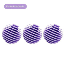 (purple) 3 PCS Fabric Softener Dispenser Ball,Ball Dispenser for Fabric Softener