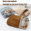 (Curry)Cat Winter Sleeping Bag for Indoor Cats, 360wrap Comfortable Pet Snuggle Sack 2