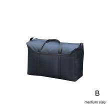 (Blue) Waterproof Heavy Duty Oxford Bag Camping Moving Storage Bag w Zips