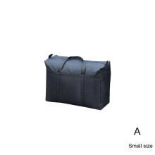 (Black) Waterproof Heavy Duty Oxford Bag Camping Moving Storage Bag w Zips