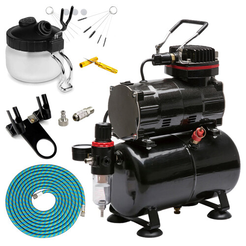 Harder & Steenbeck Ultra Airbrush Standard Compressor Bundle Kit 1