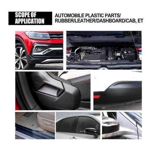 Gloss Dressing - Plastic, Trim & Tire Dressing - Restore Faded Plastics 2
