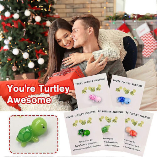 (Dark green turtle) You're Turtley Awesome Gift Card 1