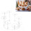 Acrylic Cupcake Stand - Transparent Round Display 1