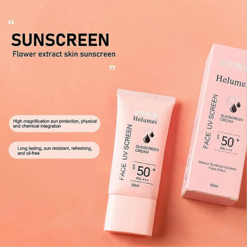 Spf50+ Whitening Sun Block for Face Body Control Oil Refreshing Moisturizing 1
