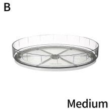 (14.6CM x 5.7CM,1pcs M)Rotating storage rack large, medium and small sets storage complete