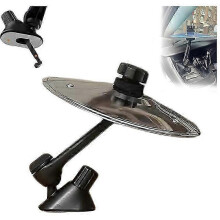 (silvery)2025 Car Air Vent Cymbal Mini Drum, Fun Musical Toy with Vent Mount for Dashboard Car Interior Decor Accessories